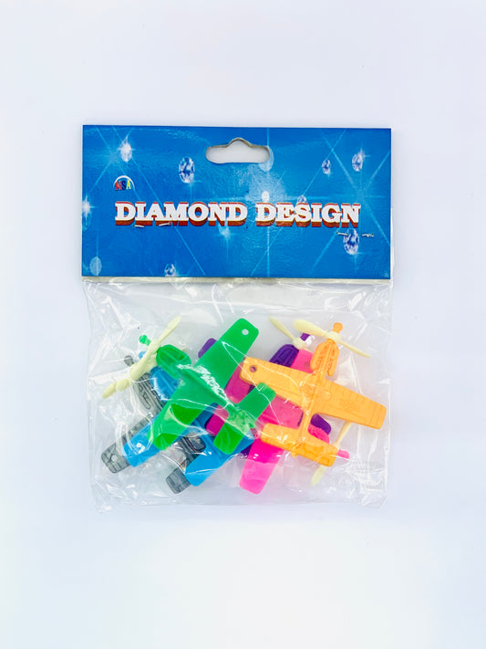 DIAMOND DESIGN PLAST AEROPLANE MIX COLOR