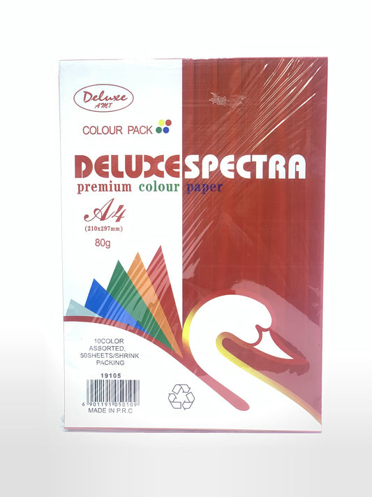 Deluxe Spectra !0 colors %0 sheets paper