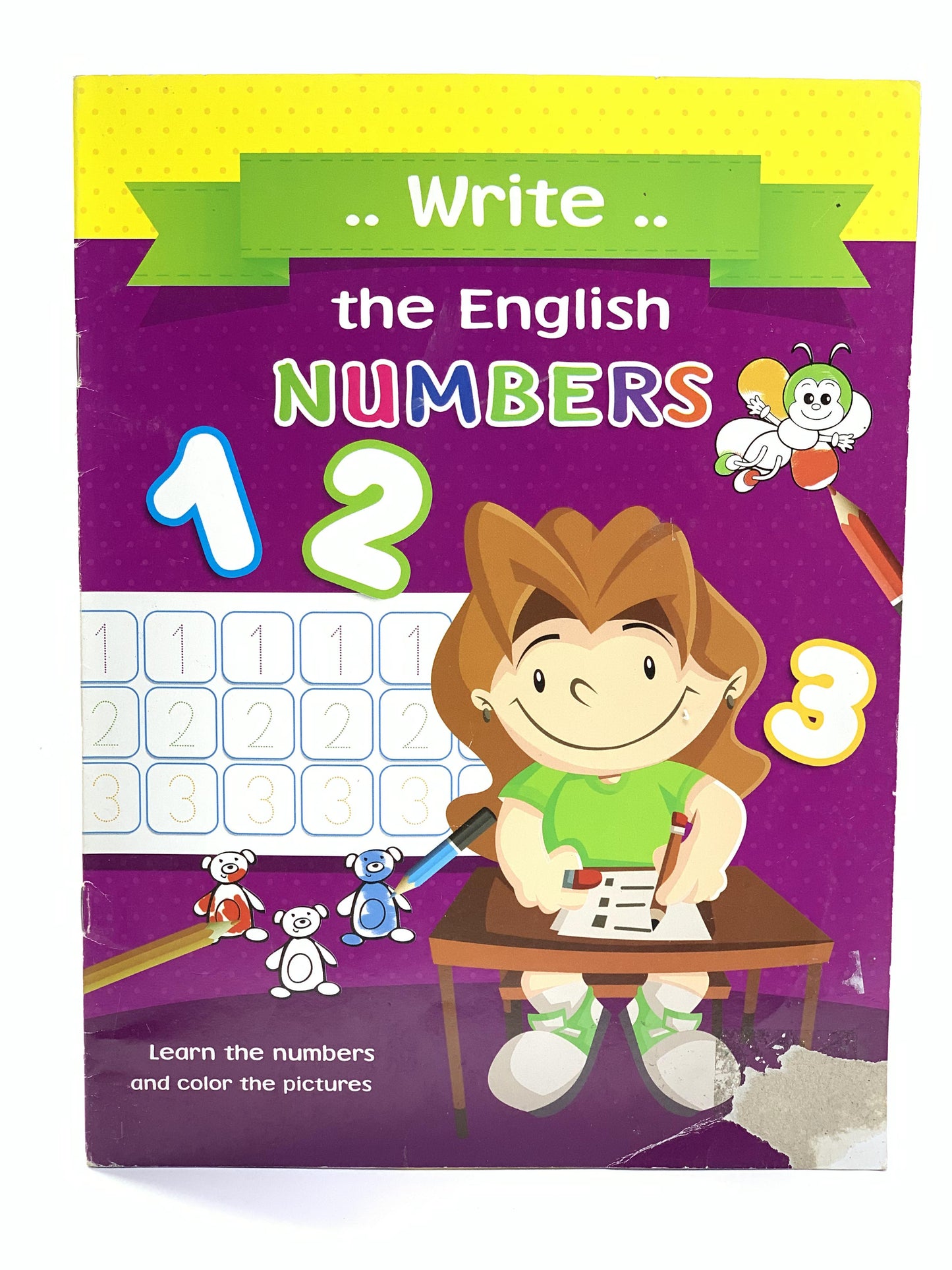 WRITE THE ENGLISH NUMBERS BOOK