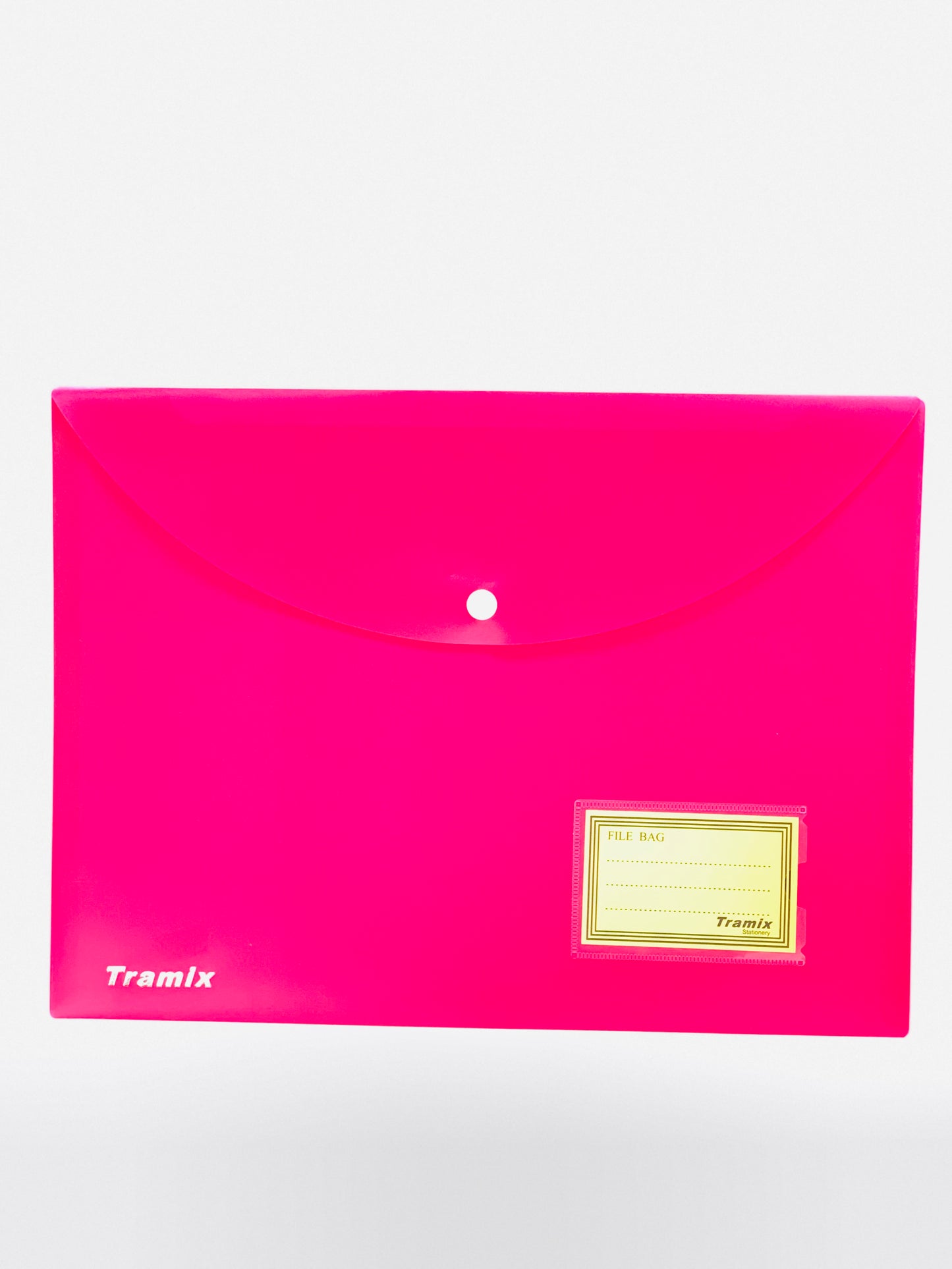 Plastic Envelopes,Waterproof PINK COLOR  Project Envelope Folder, A4 Letter Size