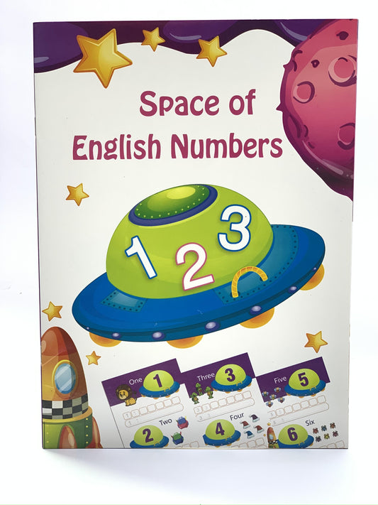 SPACE OF ENGLISH NUMBERS BOOK