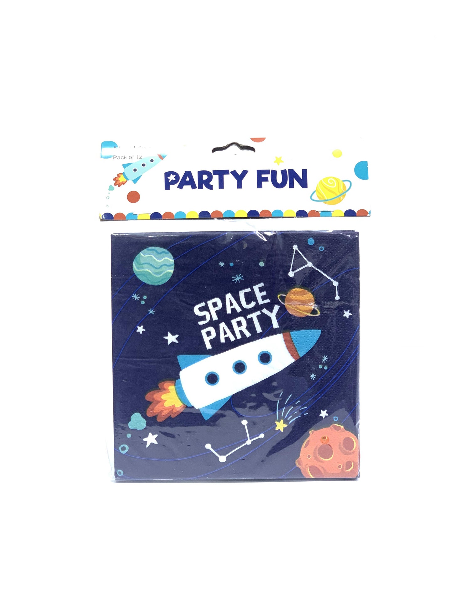 SPACE PARTY FUN PACK OF 12