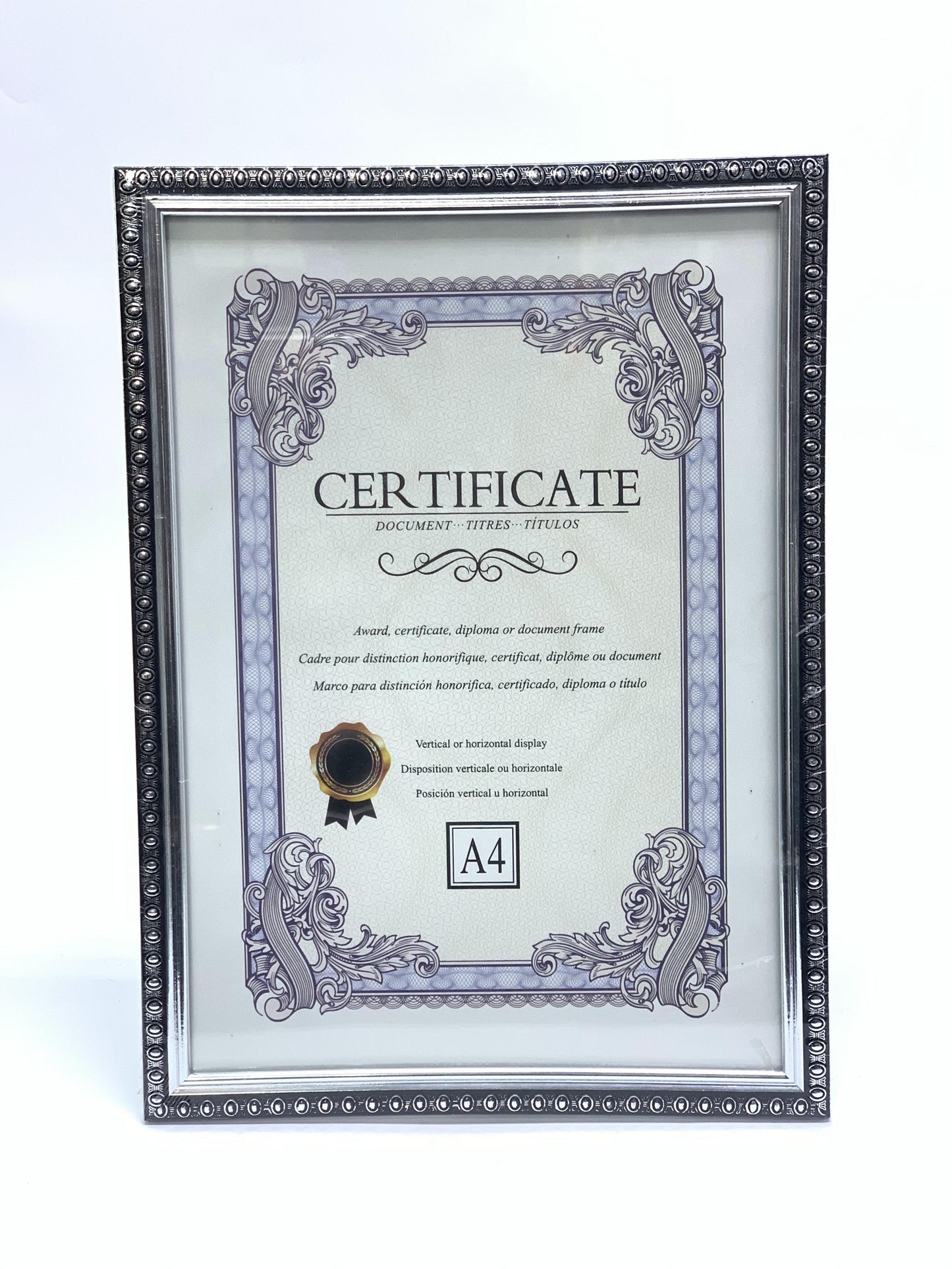 A4 CERTIFICATE FRAME