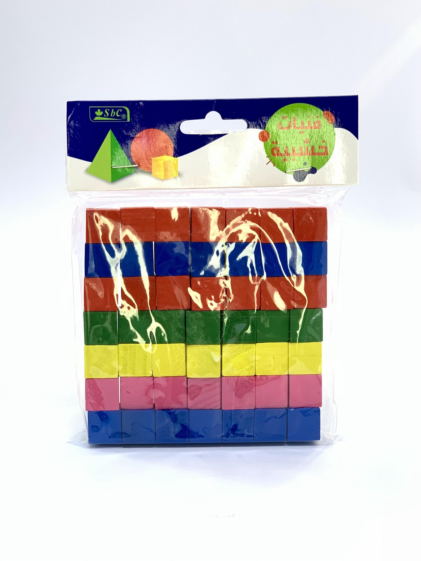 MULTI COLORS WOODEN BLOCK FOR KIDS PROJECT