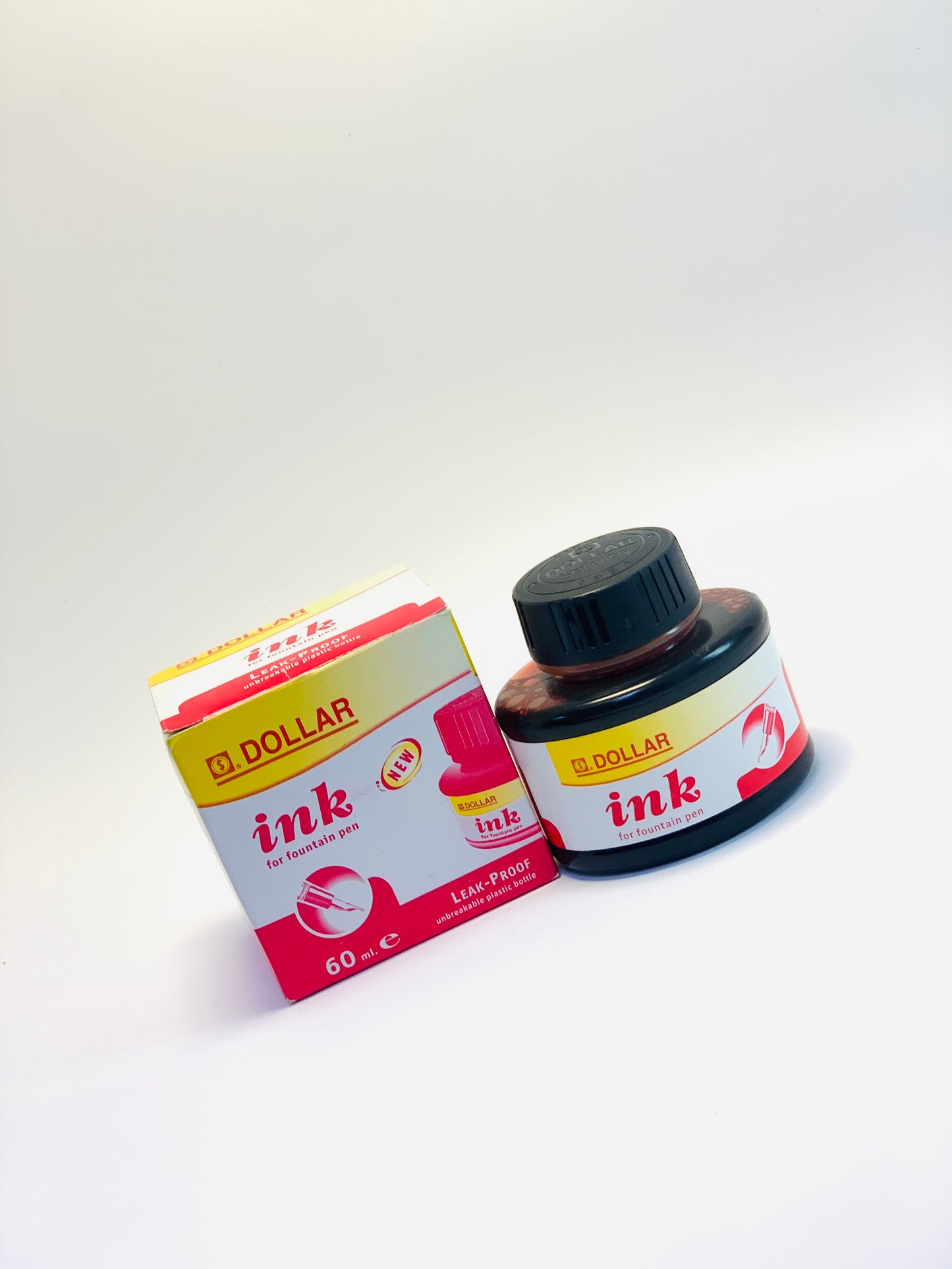 Dollar Fountain Pen Ink red 60 ml