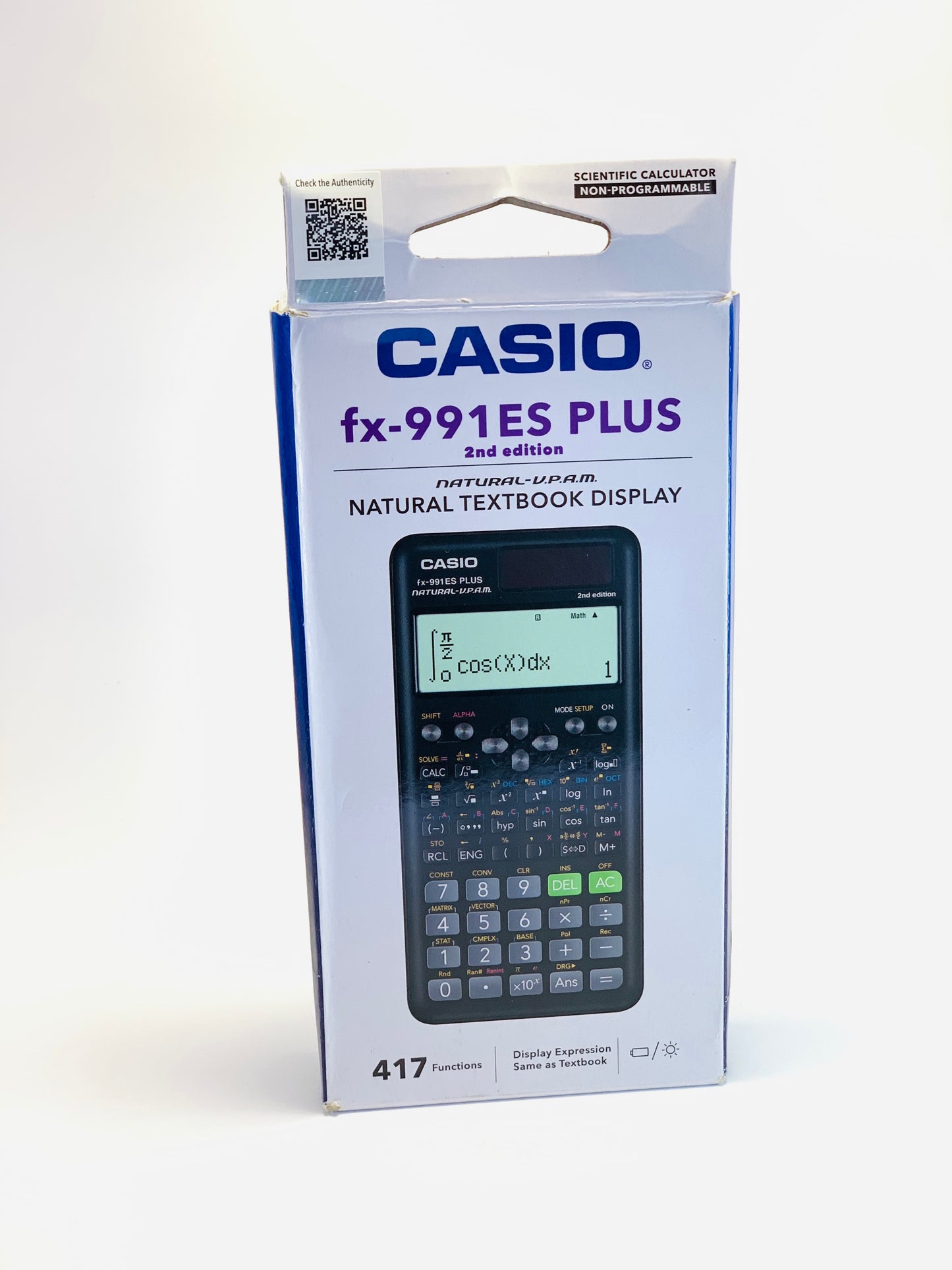 Casio fx-991es plus 2nd edition 417 functions Scientific Calculator