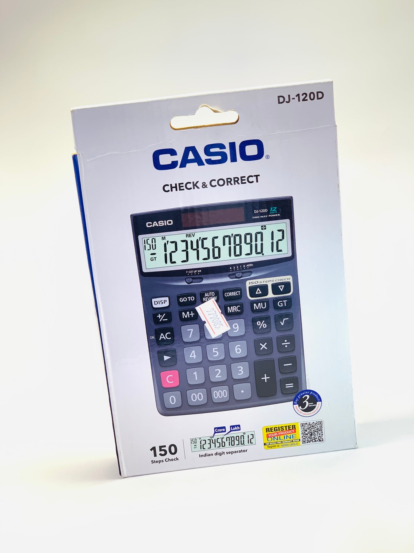 Casio Dj-120D Calculator