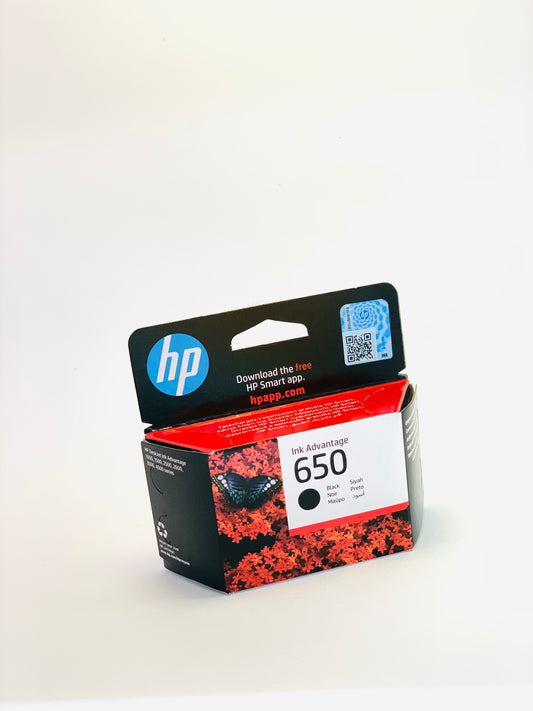 HP 650 INK CARTRIDGE BLACK