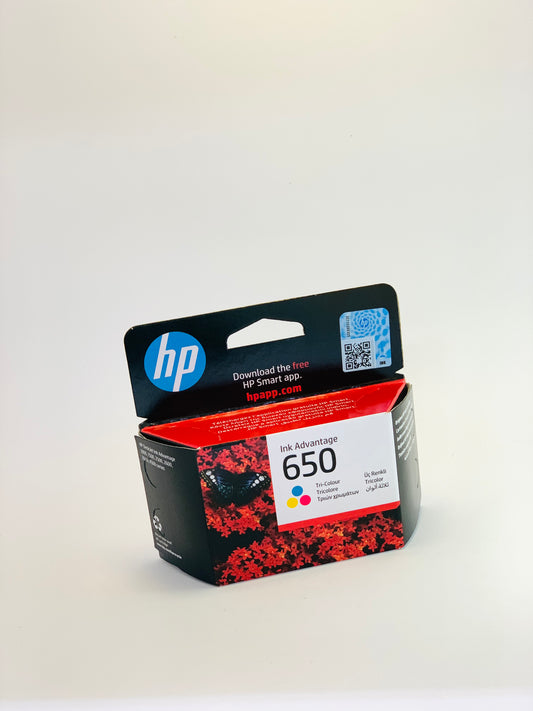 HP 650 Tricolor Ink Cartridge original