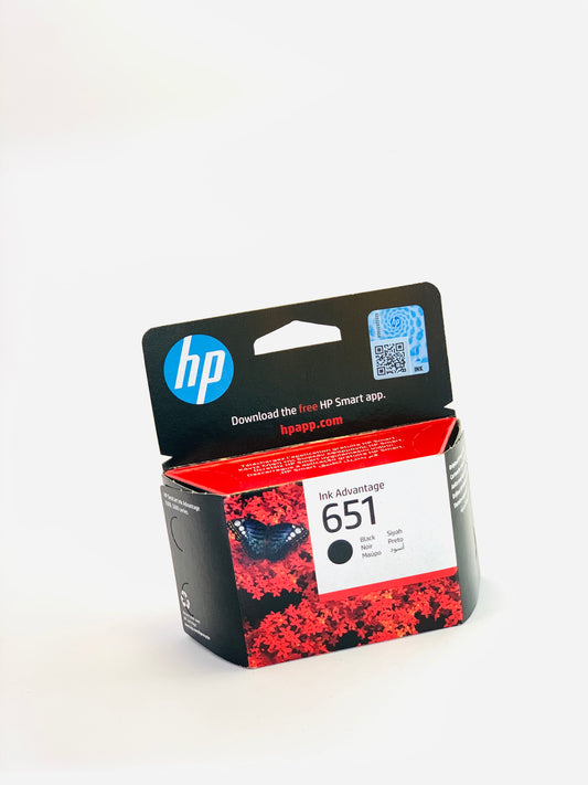 HP 651 Black Ink Cartridge original