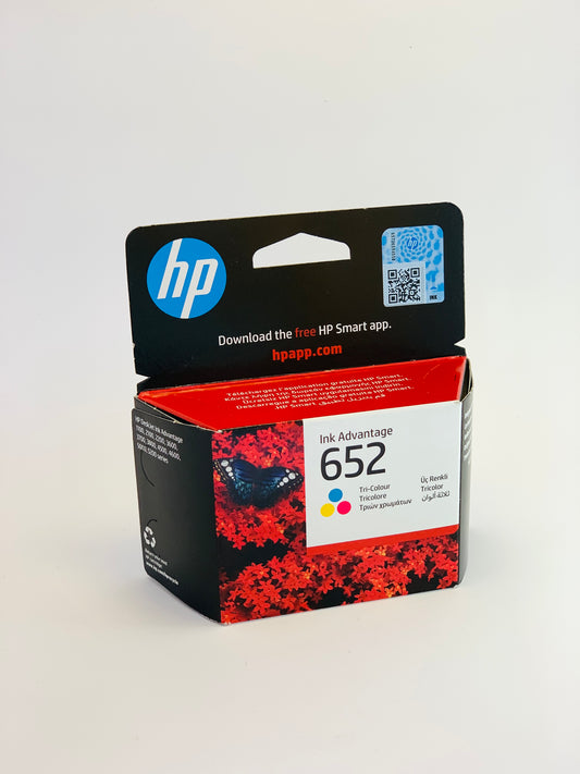 hp 652 Tri colour ink cartridge original