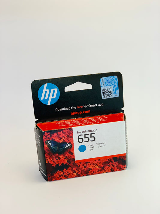 Hp 655 Cyan ink Cartridge original