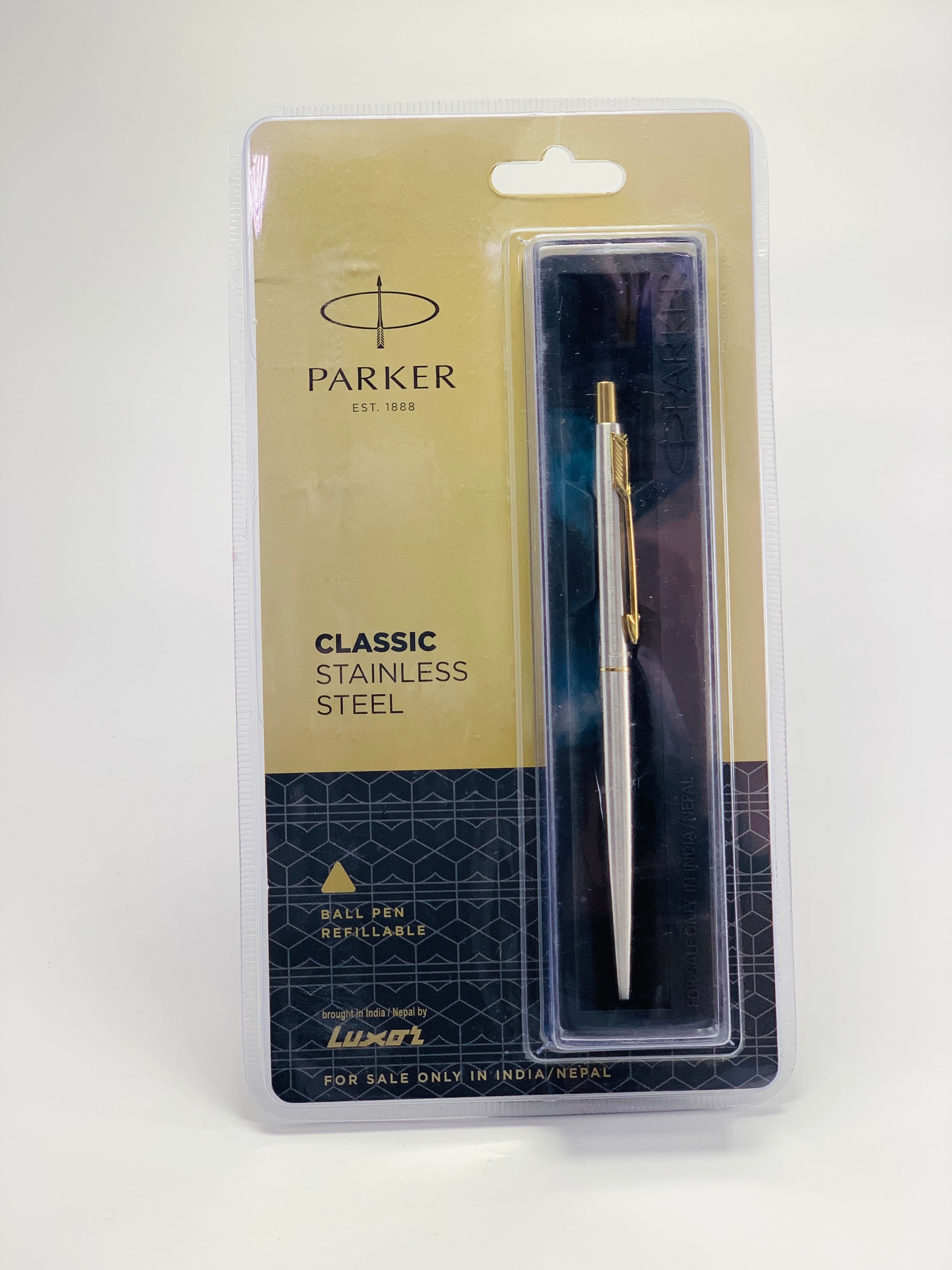 PARKER PEN VECTOR STAINLESS STEEL – AL NAHAR STATIONERY