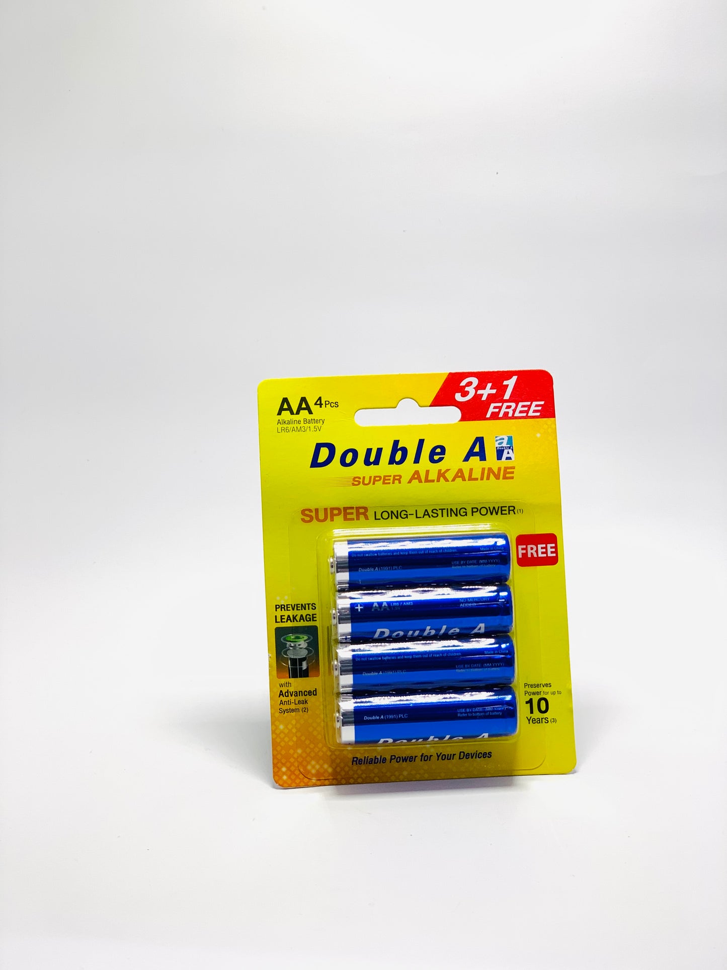 AA BATTERY DOUBLE A SUPER ALKALINE