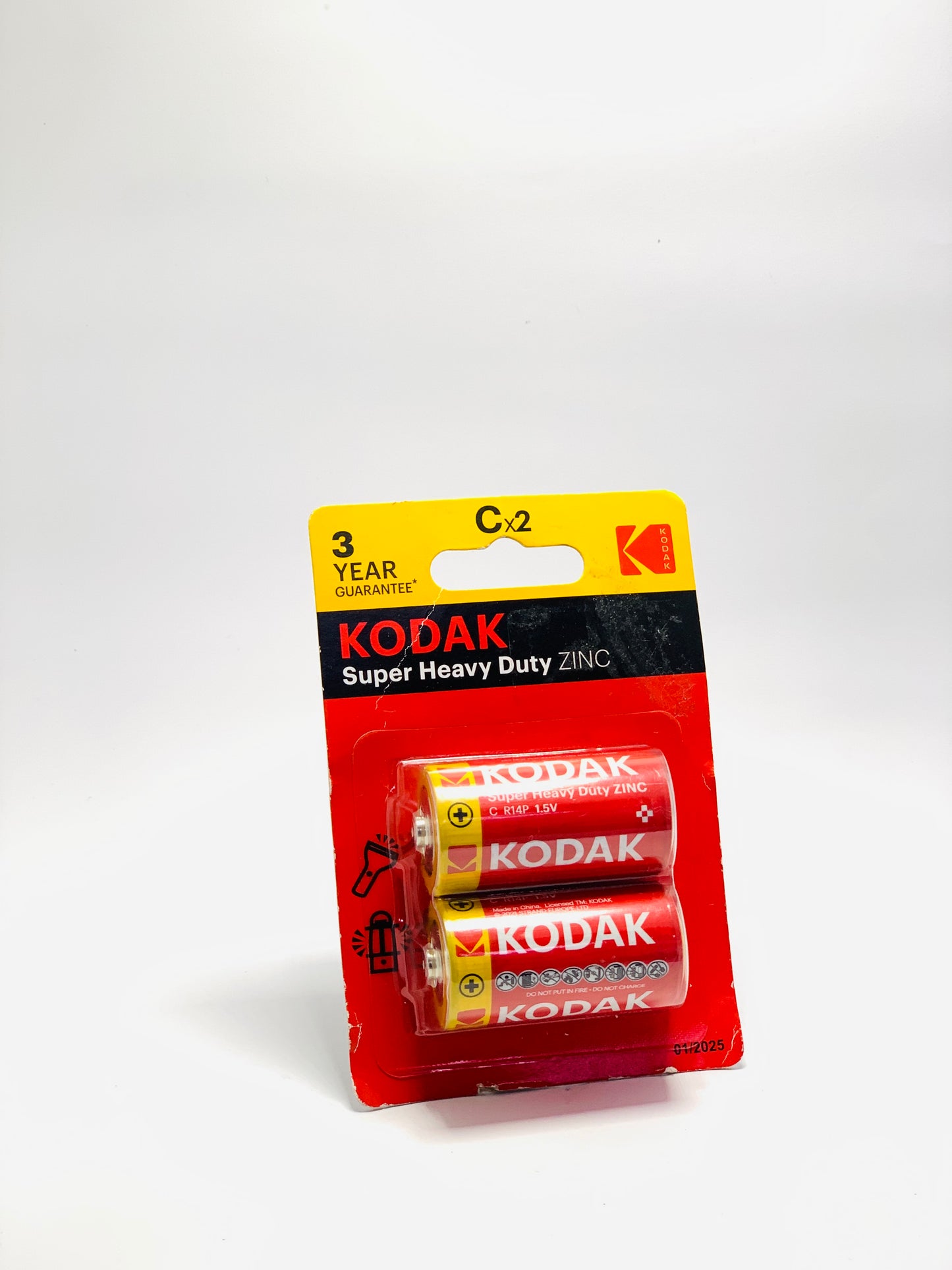 KODAK CX2 SUPER HEAVY DUTY ZINC BATTERY