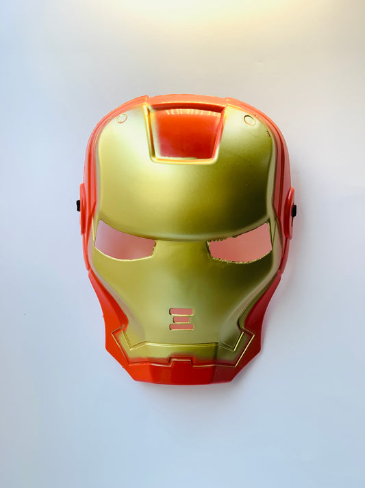 IRON MAN MASK GOLD AND RED