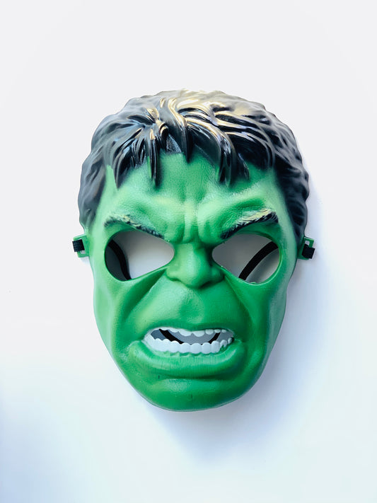 HULK MASK BLACK AND GREEN