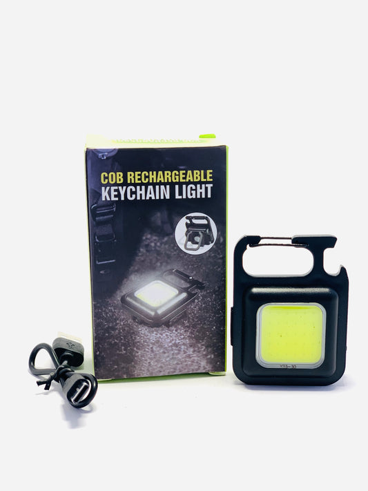 COB RECHARGABLE KEYCHAIN LIGHT