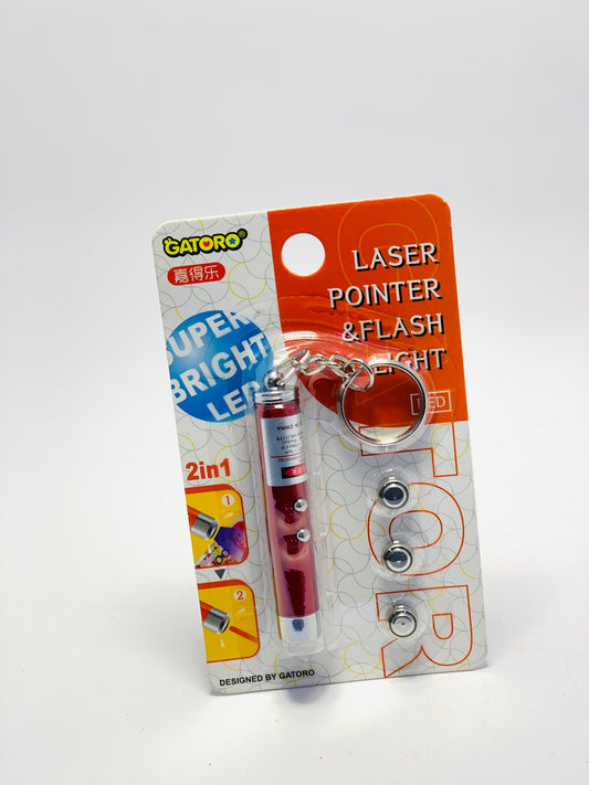 LASER POINTER AND FLASH LIGHT