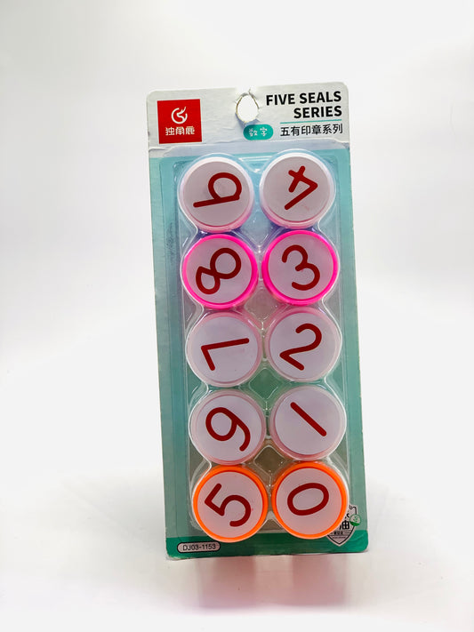 FIVE SEALS SERIES MAGNET NUMBER