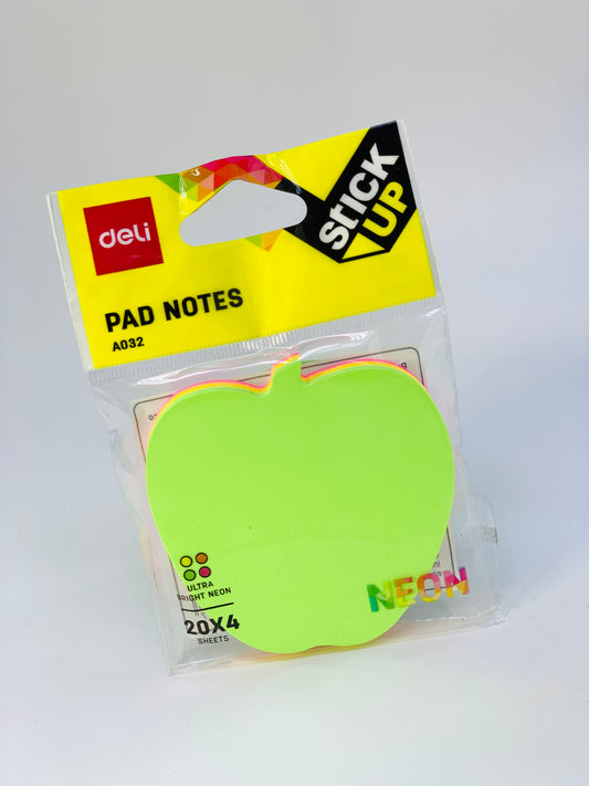 APPLE MULTI COLOR STICKY NOTES