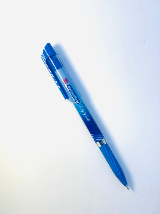 CELLO BUTER FLOW PEN BLUE COLOR