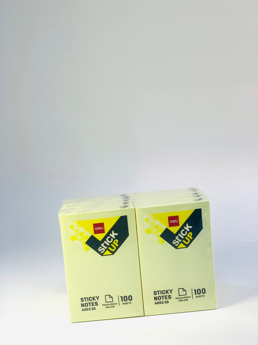 DELI STICKY NOTES 1X12    76X51