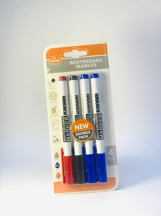 KANARI WHITE BOARD MARKER 1X4