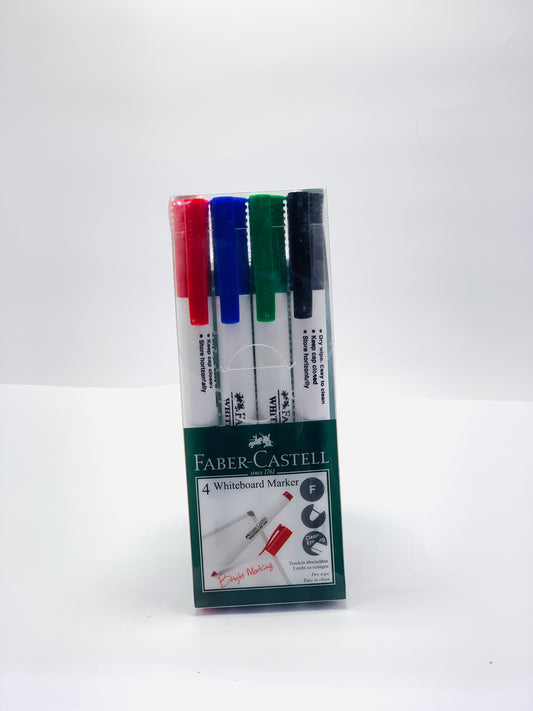 FABER CASTELL WHITE BOARD MARKER 1X4