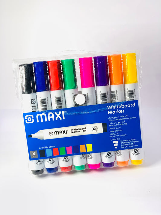 MAXI WHITE BOARD MARKER 1X8