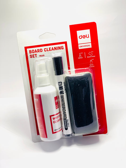 DELI WHITE BOARD CLEANING SET 7839