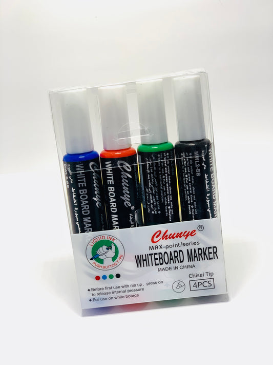 CHUYNE WHITE BOARD MARKER 1X4