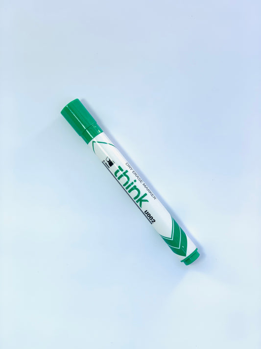 Deli Whiteboard Marker Bullet Tip 2.0mm Green