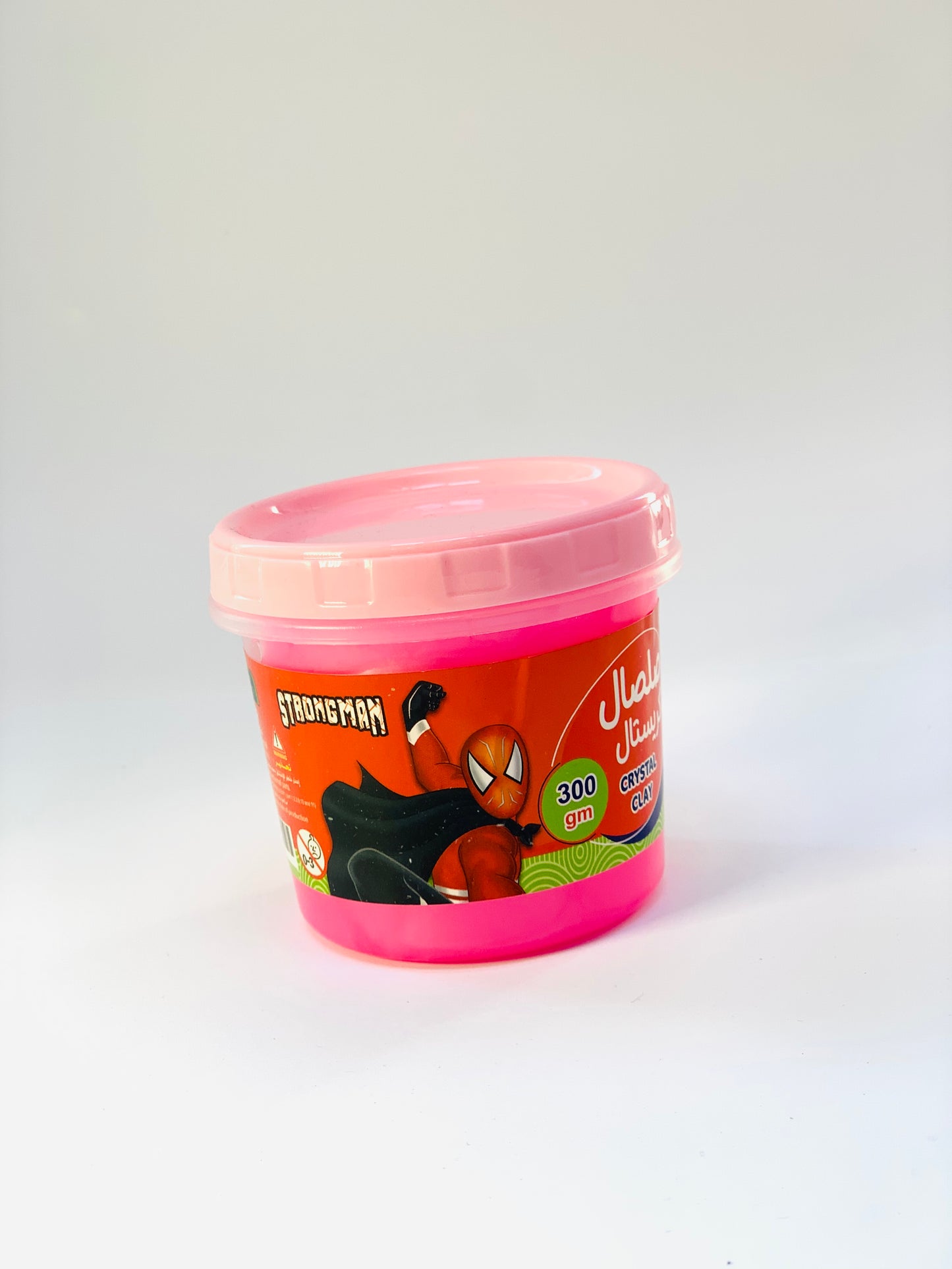 SPIDER MAN SLIME 300 GM PINK COLOR