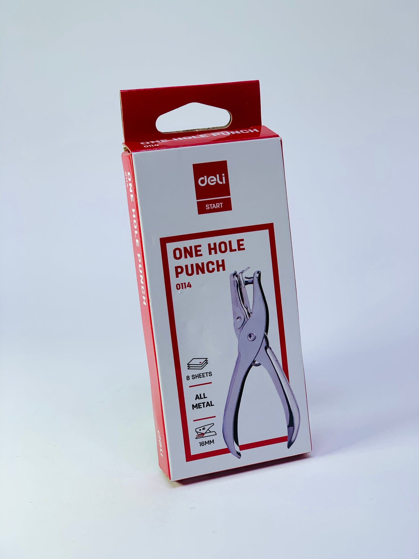 DELI ONE HOLE PAPER PUNCCHER 0114