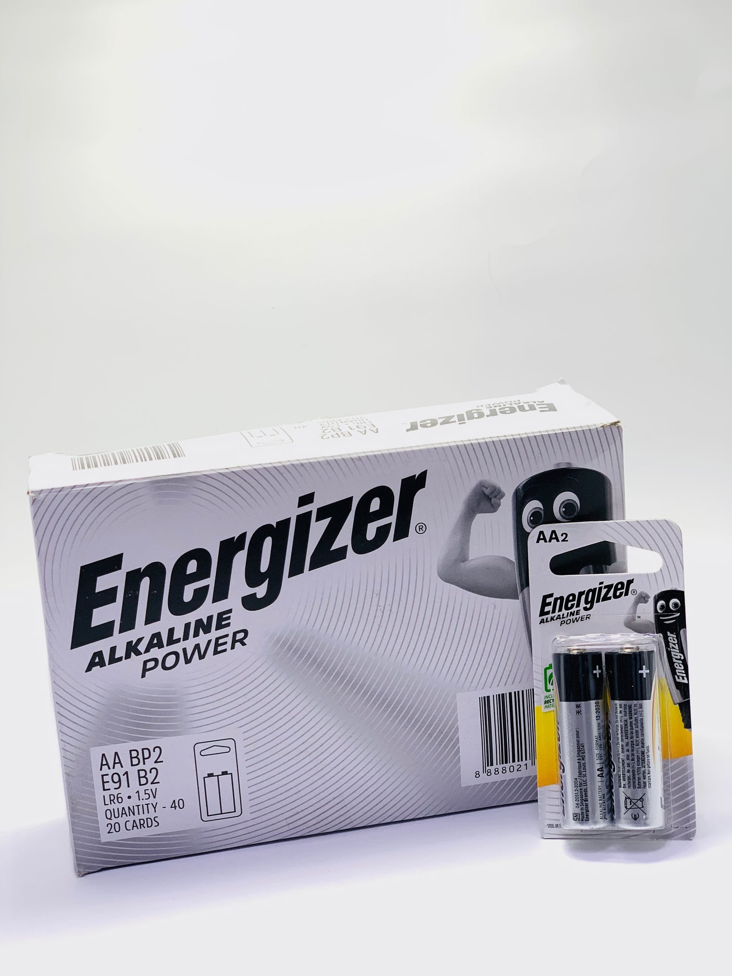 ENERGIZER BATTERY AA 1X2