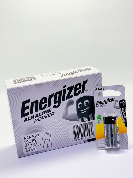 ENERGIZER BATTERY AAA 1X2