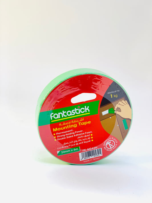 FANTASTICK MOUNTING DOUBLE SIDED TAPE 24MMX5MM