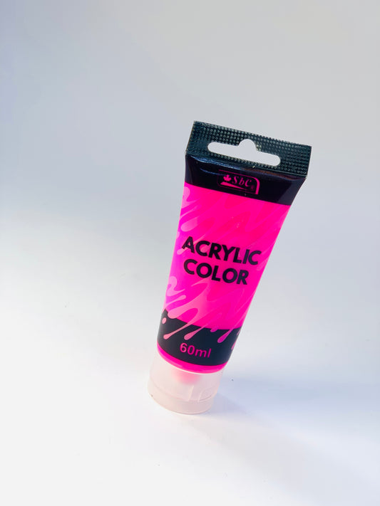 SBC ACRYLIC COLOR PINK 60ML