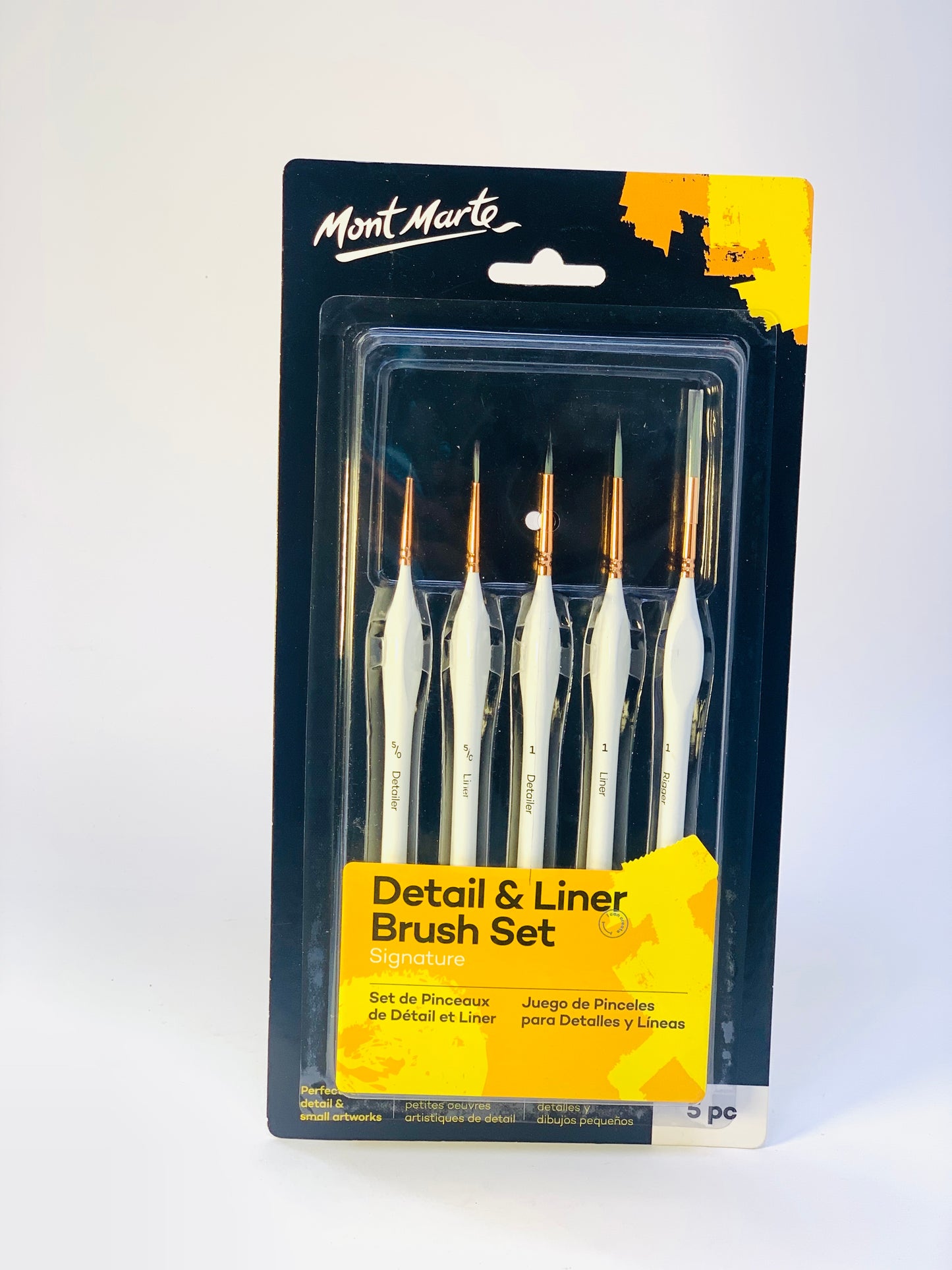 MONT MORTE PAINT BRUSH SET LINEAR 1X5