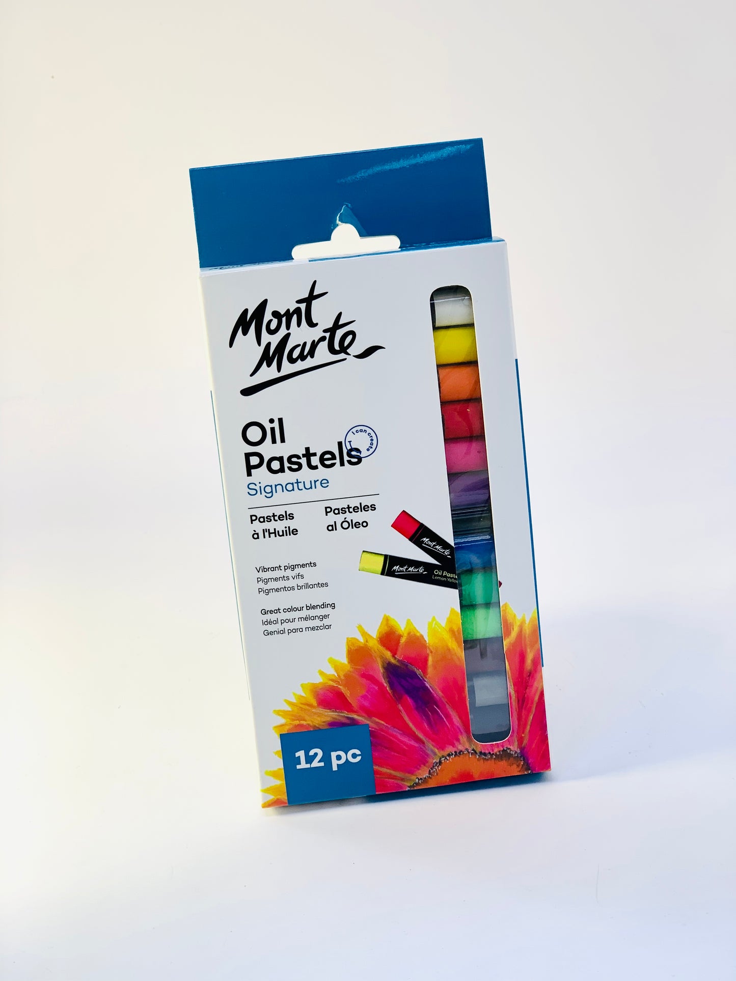 MONT MARTE Watersoluble Oil Pastels Signature 12pc