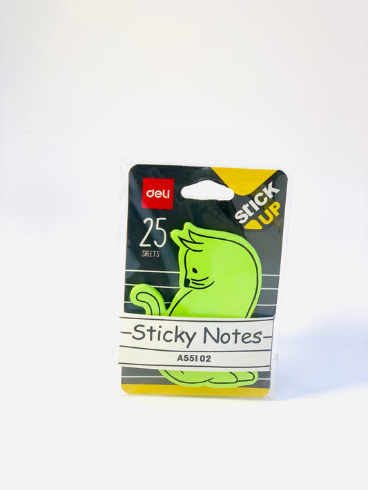 DELI STICK UP STICKY NOTES 25 SHEETS