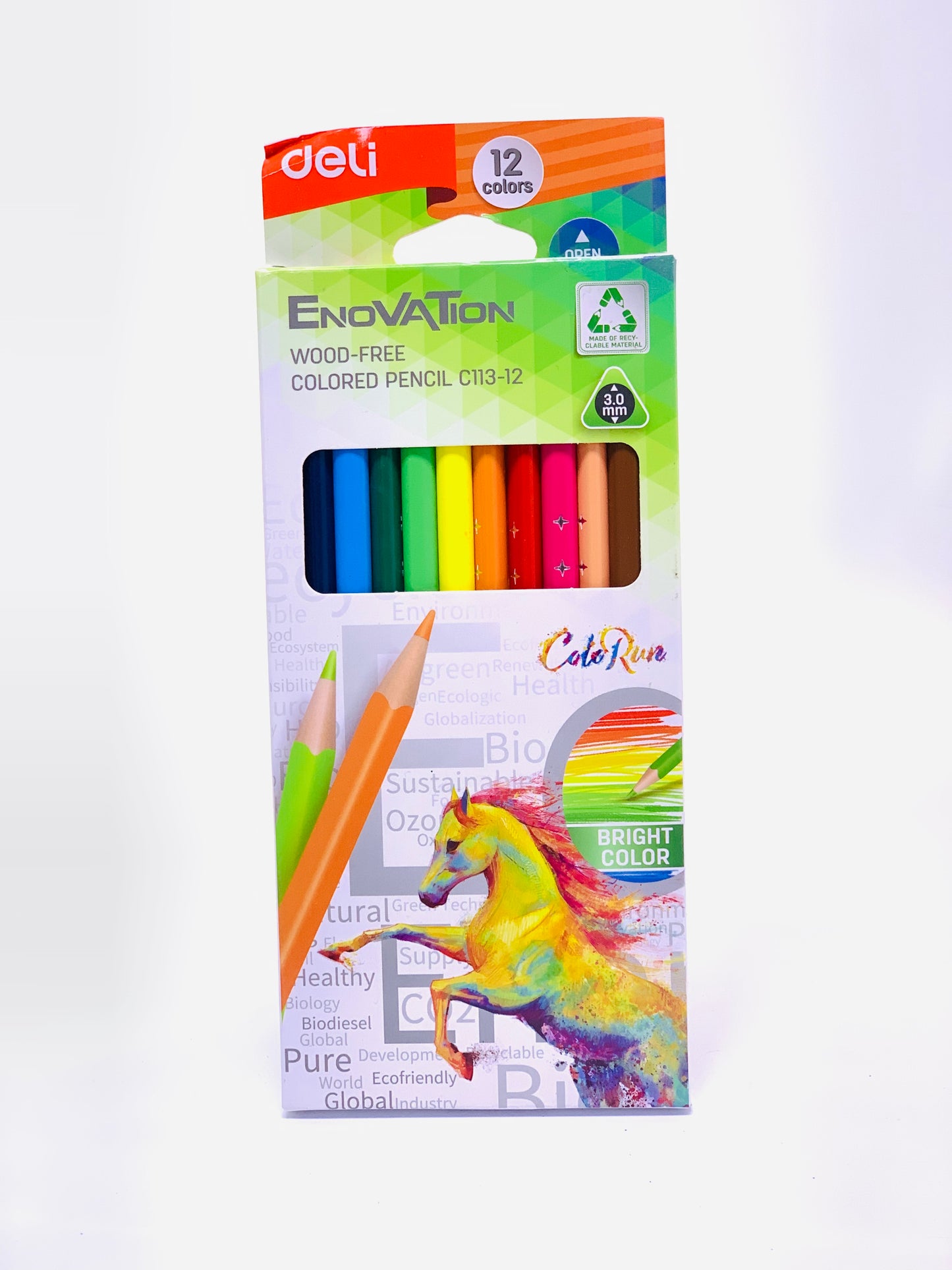 DELI ENOVATION COLOUR PENCIL 1X12