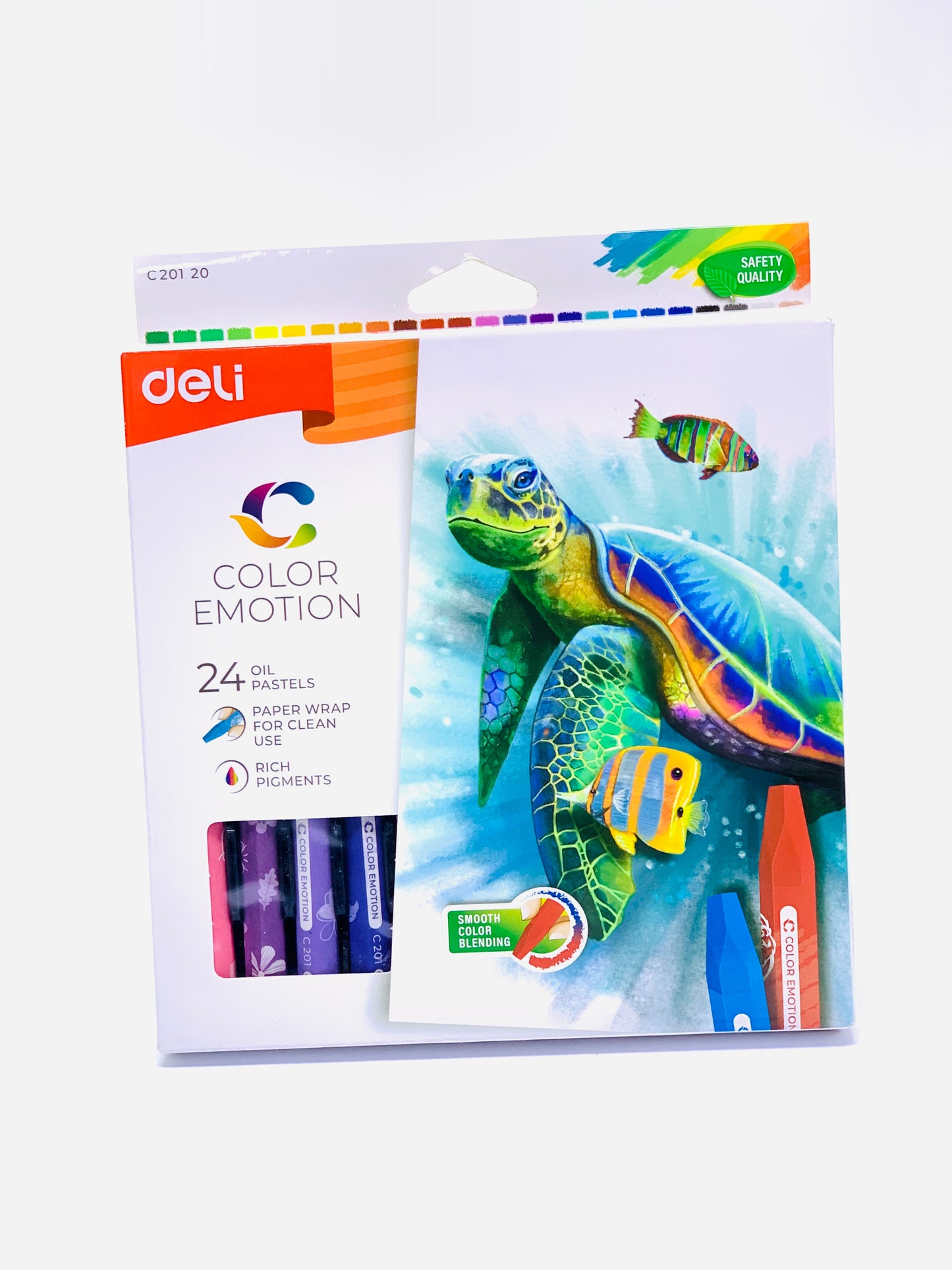 DELI COLOR EMOTION OIL PASTELS 1X24