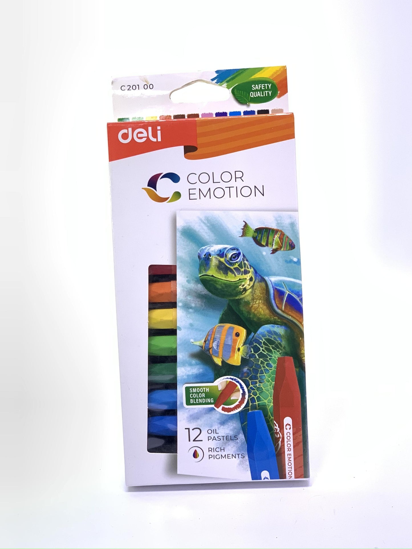 DELI COLOR EMOTION OIL PASTELS 1X12