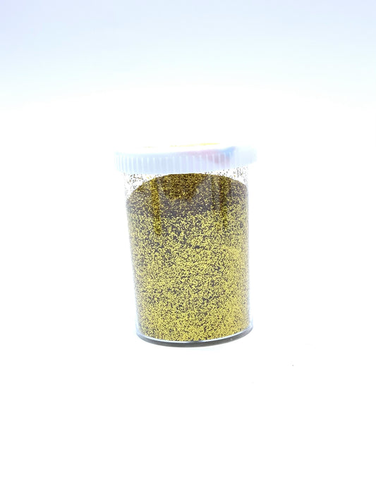 GOLD Glitter Powder for Arts, Crafts, Painting, Decoration, Body Face Makeup, Nail Art, Pigment