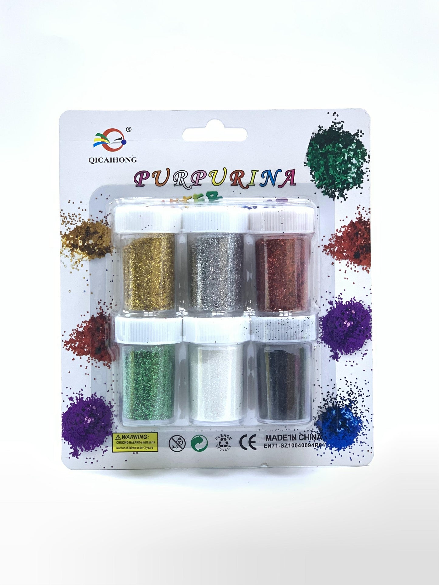 6X COLOUR  GLITTER