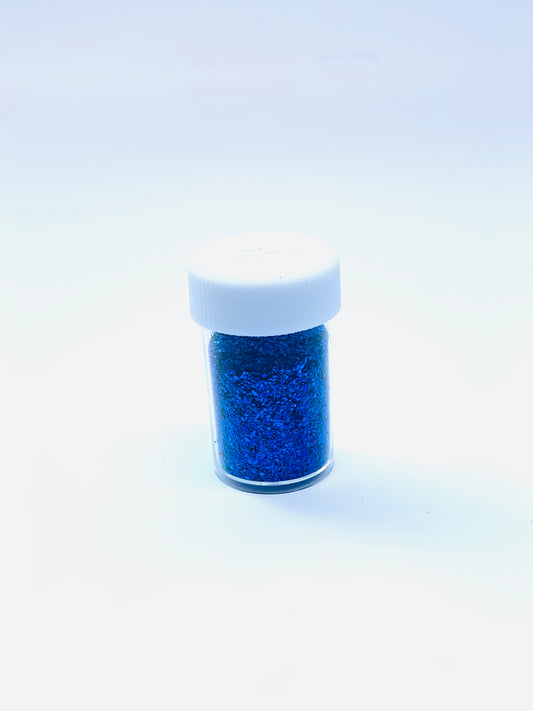 BLUE Craft Glitter for Slime Tumbler Arts, Cosmetic Glitter