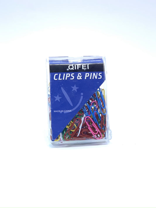 CLIPS AND PEN QIEFI COLORS