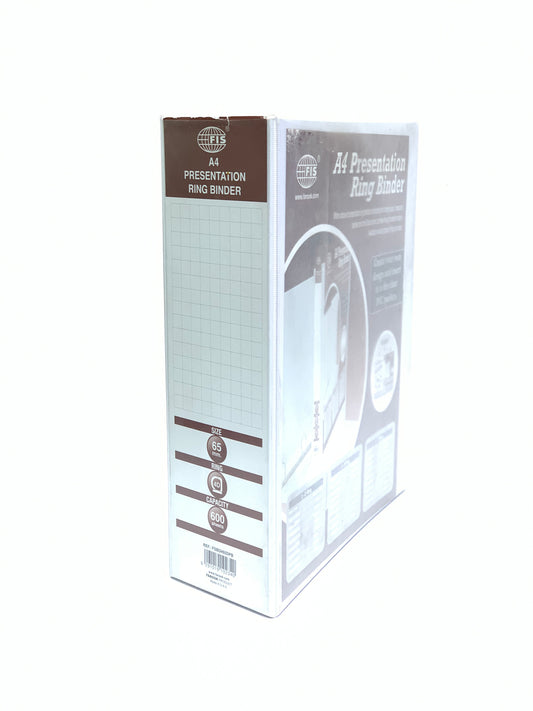 FIS PRESENTATION RING BINDER 65 MM 4 RING